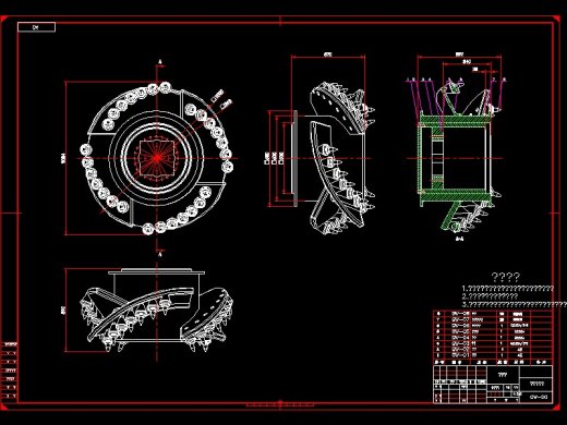 Q493-采煤机滚筒的设计【三维SolidWorks】缩略图